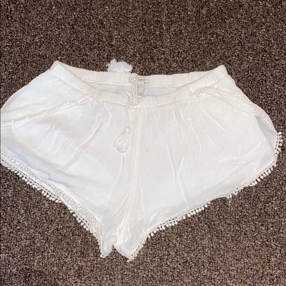 White shorts